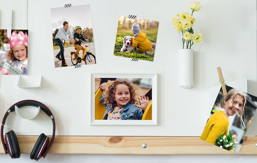 Digitalfotos als Fotoabzüge auf Premium-Fotopapier